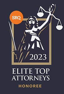 SRQ Elite Top Attorneys Honoree 2023